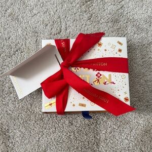 Louis Vuitton Gift Box with Red Ribbon